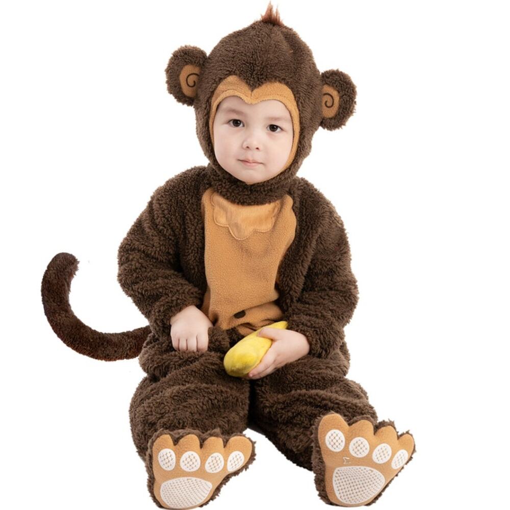 Spooktacular Baby Monkey Costume with Banana 3T